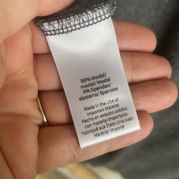 Beyond Yoga Grey Tie Front Hoodie Sz Small - Picture 7 of 7